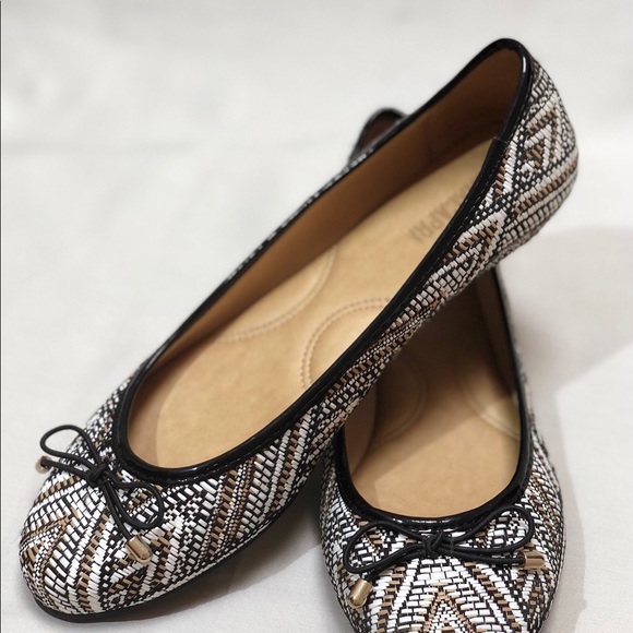 Ana Capri Woven Ballet Flats - Picture 2 of 4